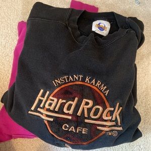 vintage hard rock cafe sweatshirt